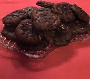 Double-Chocolate Flourless Cookies